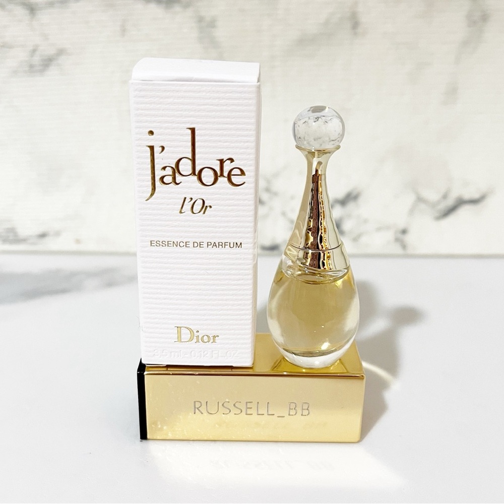 Dior J’adore L’Or Essence DeParfum • 3.5 ML Mini Bottle